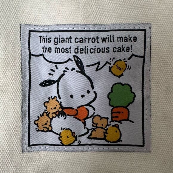 Sanrio Pochacco Canvas Boat And Tote Bag Hello Kitty - Picture 7 of 8